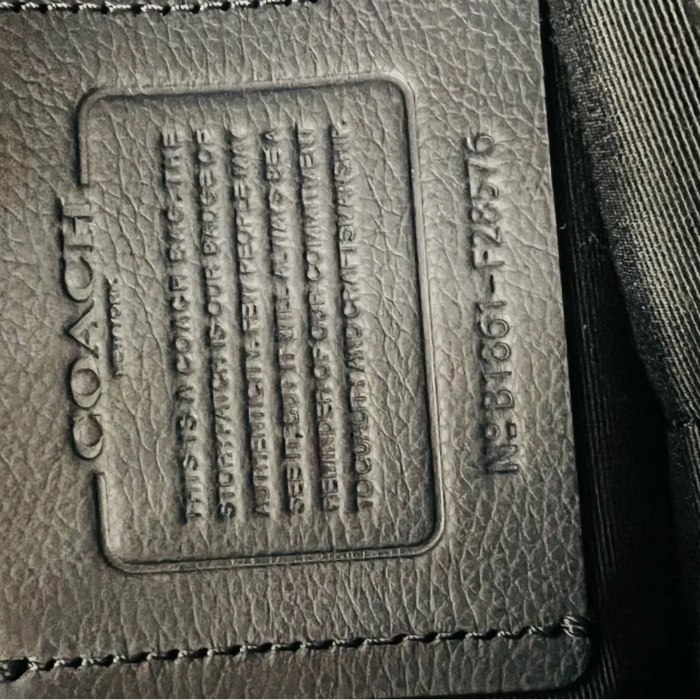 Men’s Coach Houston, Map bag